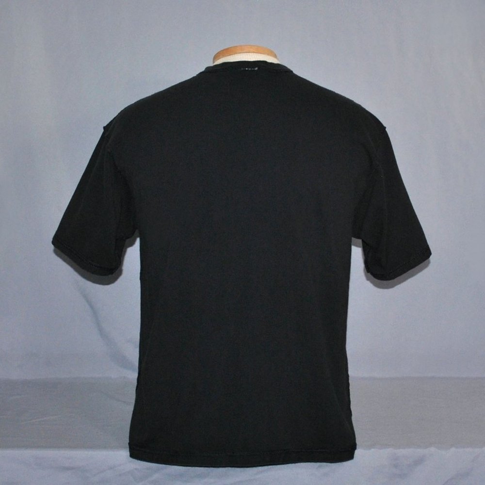 Vintage Calvin Klein Jeans Shirt Size Medium Spell Out Logo Tee - Picture 2 of 7